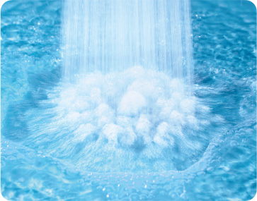 水柱の写真